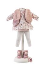 Llorens kleding set roze gebloemd voor poppen van 35 cm, Nieuw, Overige typen, Ophalen of Verzenden