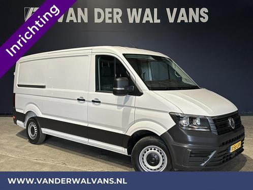 Volkswagen Crafter 2.0 TDI 141pk L3H2 L2H1 inrichting Euro6, Auto's, Bestelauto's, Lease, Handgeschakeld, Diesel, Plug-in hybride