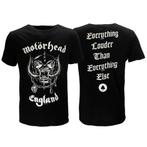 Motorhead England Back Print Official Band T-Shirt -, Kleding | Heren, T-shirts, Verzenden, Nieuw