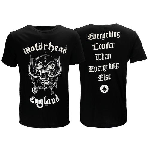 Motorhead England Back Print Official Band T-Shirt -, Kleding | Heren, T-shirts