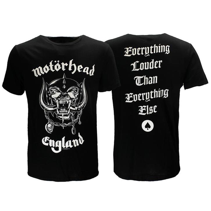 Motorhead England Back Print Official Band T-Shirt -, Kleding | Heren, T-shirts, Verzenden