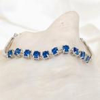 Zonder minimumprijs - Armband Verguld Saffier - 18kt goud, Nieuw