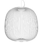 50% Korting | Foscarini Spokes Hanglamp, Huis en Inrichting, Lampen | Hanglampen, 50 tot 75 cm, Verzenden, Zo goed als nieuw, Metaal