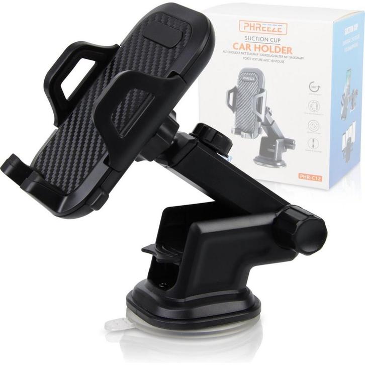 Telefoonhouders Auto met 3M Gel Zuignap - Geschikt voor, Telecommunicatie, Telefoonhouders, Ophalen of Verzenden