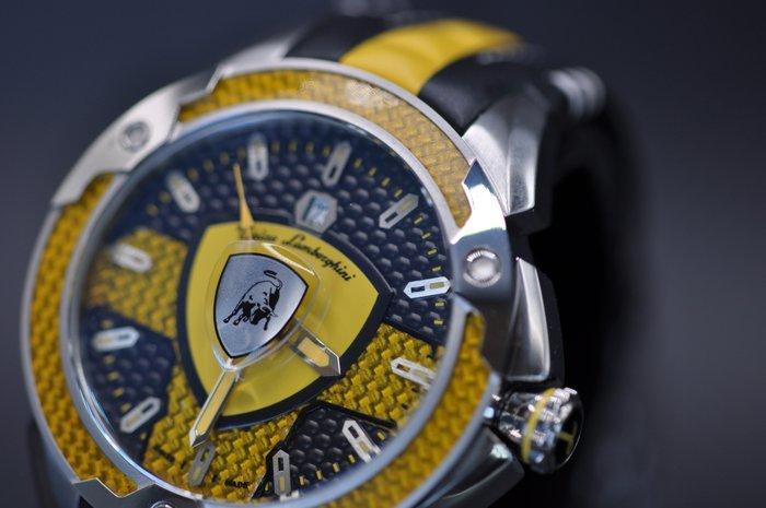 Tonino Lamborghini - Drive - Zonder Minimumprijs - Yellow, Sieraden, Tassen en Uiterlijk, Horloges | Heren