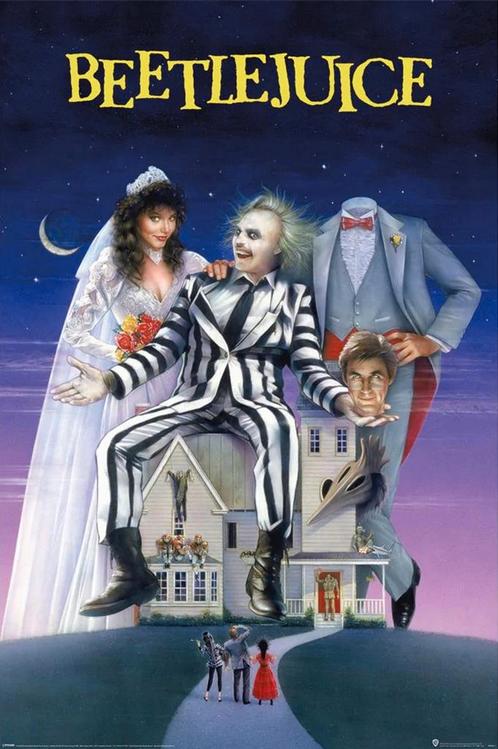 Poster Beetlejuice Recently Deceased 61x91,5cm, Verzamelen, Posters, Nieuw, A1 t/m A3, Verzenden