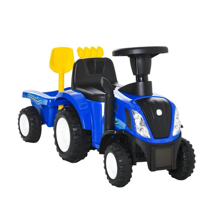 Kinderauto Kinderrijtuig Glijauto NEW HOLLAND Glijrijtuig Kl, Tuin en Terras, Tuinstoelen, Nieuw, Verzenden