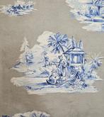 Toile de Jouy oosters - Qing-dynastie ontwerp - Textiel -