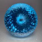 1 pcs Blauw Topaas - 95.93 ct - nternational Colored, Nieuw