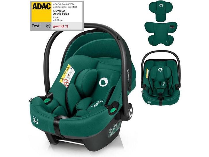 Lionelo Astrid i-Size Autostoel - ADAC 5-sterren - 40-87 cm, Huis en Inrichting, Woonaccessoires | Overige, Zo goed als nieuw