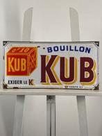 Bouillon Kub - Emaille plaat - Gemaakt van ijzer van 1,5 mm