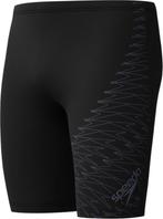 Speedo Medley Logo Jammer Heren Sportzwembroek - Zwart/Groen, Verzenden, Nieuw