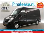 Renault Master T35 2.3 dCi L2H2 Airco Camera Cruise Trekhaak, Renault, Zwart, Nieuw, Lease