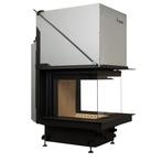 Inbouw Houtkachel Room Divider Crystal 3d 50x70 Premium, Nieuw