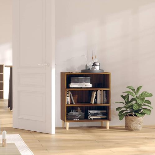 vidaXL Dressoir 57x35x70 cm spaanplaat bruin eikenkleur, Huis en Inrichting, Kasten | Dressoirs, 25 tot 50 cm, Nieuw, 50 tot 100 cm