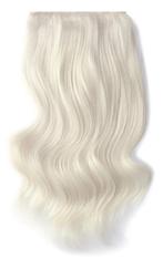 Remy Human Hair extensions Double Weft  16 - Ice Blond, Nieuw