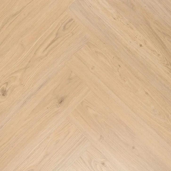 Douwes Dekker Ambitieus klikpvc 07817 Brede Visgraat Creme, Huis en Inrichting, Stoffering | Vloerbedekking, Overige typen, Overige kleuren