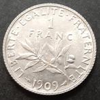 Frankrijk. IIIe République (1870-1940). 1 Franc 1909 Semeuse