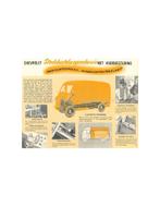 1948 CHEVROLET TRUCKS PROGRAMMA BROCHURE NEDERLANDS, Nieuw, Chevrolet, Author