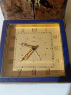 Reisklok, Wekker - Art Deco - Verguld messing - 1940-1950, Antiek en Kunst, Antiek | Klokken