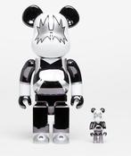 Medicom Toy Be@rbrick - KISS SPACE MAN CHROME 100% & 400%