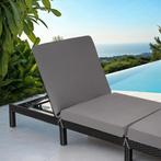 Wicker ligbed Sofia - zwart, Tuin en Terras, Verzenden, Nieuw