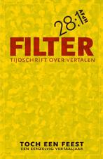 Filter – Tijdschrift Over Vertalen | 9789493183087 | Algemee, Boeken, Ophalen of Verzenden, Nieuw, Algemeen