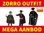 Zorro kostuums - Mega aanbod zorro pakken, Kinderen en Baby's, Nieuw, Jongen of Meisje, Ophalen of Verzenden
