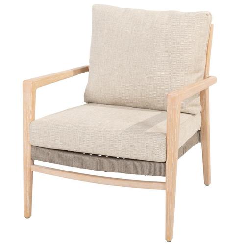 Julia low tuinstoel brushed teak 4 Seasons Outdoor, Tuin en Terras, Tuinstoelen, Nieuw, Teakhout, Ophalen of Verzenden