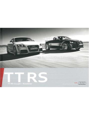 2009 AUDI TT RS HARDCOVER BROCHURE DUITS beschikbaar voor biedingen