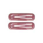 Haarspeld Klikklak 7cm - Epoxy - Roze - Set van 2, Nieuw