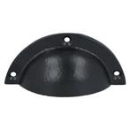 Komgreep ijzer zwart 93 mm, Doe-het-zelf en Verbouw, Hang- en Sluitwerk, Verzenden, Nieuw