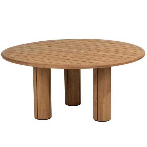 Corsica dining tuintafel 160øxH75 cm rond teak 4 Seasons, Tuin en Terras, Tuintafels, Nieuw, Teakhout, Ophalen of Verzenden