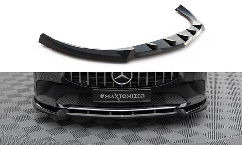 Voorspoiler V.2 Mercedes Benz CLA C118 Maxton Glans Zwart, Auto-onderdelen, Carrosserie en Plaatwerk, Ophalen of Verzenden