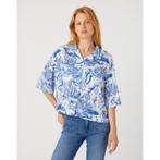 -57% Wrangler  Wrangler Ounge shirt nautical blue  maat XS, Kleding | Dames, T-shirts, Verzenden, Nieuw