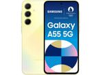 Samsung Galaxy A55 5G, 8GB ram, 256GB opslag Geel, Telecommunicatie, Mobiele telefoons | Samsung, Verzenden, Zo goed als nieuw