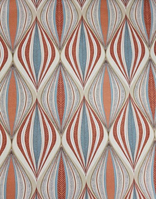 300x280cm! Geometrische ruiten stof in Art Deco-stijl - Luxe, Antiek en Kunst, Antiek | Kleden en Textiel
