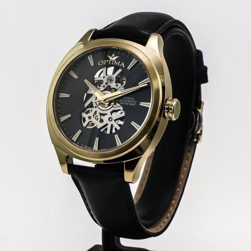 Optima - Atmos Swiss automatic - OSA485SK-GL-2 - Zonder, Sieraden, Tassen en Uiterlijk, Horloges | Heren