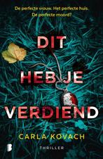 Dit heb je verdiend / Gina Harte / 2 9789022588260, Boeken, Verzenden, Gelezen, Carla Kovach