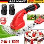 Elektrische grasschaar - Struikschaar - Heggenschaar - Rood, Tuin en Terras, Grastrimmers, Verzenden, Zo goed als nieuw