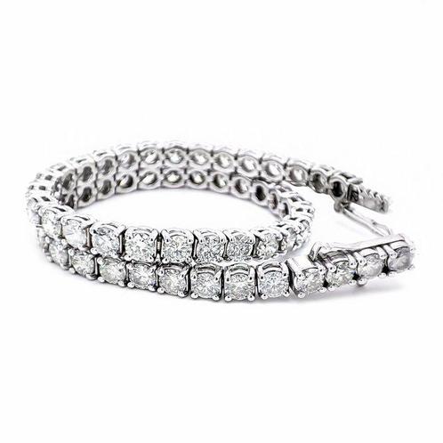 Zonder Minimumprijs - Armband - 14 karaat Witgoud - 6.24ct., Sieraden, Tassen en Uiterlijk, Armbanden