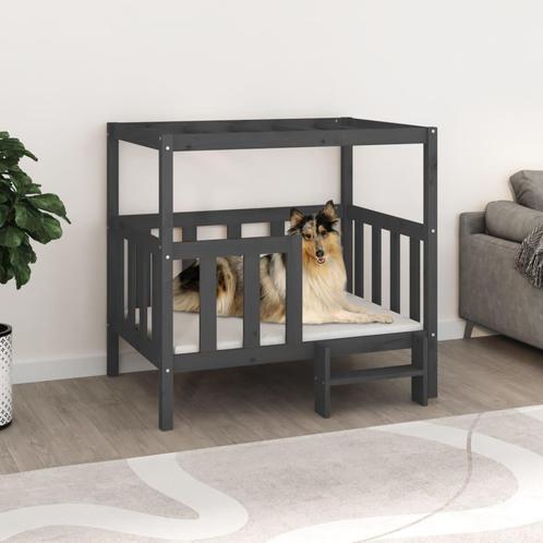 vidaXL Hondenmand 105,5 x 83,5 x 100 cm massief grenenhout, Dieren en Toebehoren, Honden-accessoires, Nieuw, Verzenden