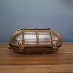 Nautische Bull-Eye, Scheepslamp - Wandlamp - Messing, Glas