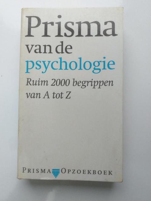 Prisma van de psychologie / Prisma pocket woordenboek, Boeken, Psychologie, Gelezen, Verzenden