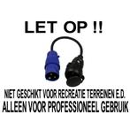 Benson Camping Adapter CEE 16A Mannetje naar Schuko Contr..., Ophalen of Verzenden, Nieuw