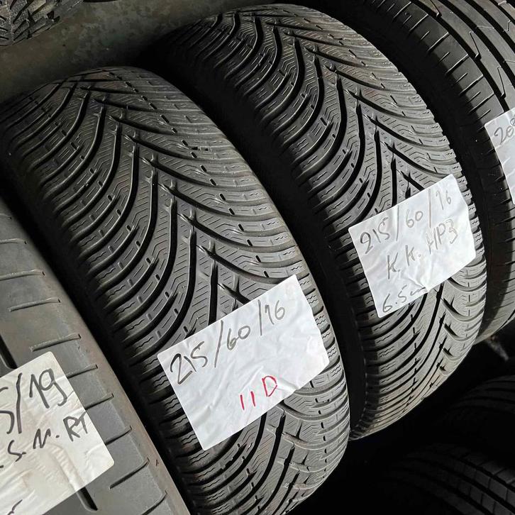 2 x Kleber Krisalp HP3 215-60-16 Winterbanden 6,5mm, Auto-onderdelen, Banden en Velgen, 16 inch, Winterbanden, 215 mm, Personenwagen