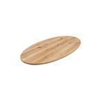 Eiken tafelblad ovaal met facet, Ophalen of Verzenden, Nieuw