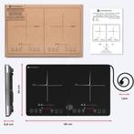 2dekans | KitchenBrothers Inductie Kookplaat - 2 Pits -, Witgoed en Apparatuur, Kookplaten, Ophalen of Verzenden, Zo goed als nieuw