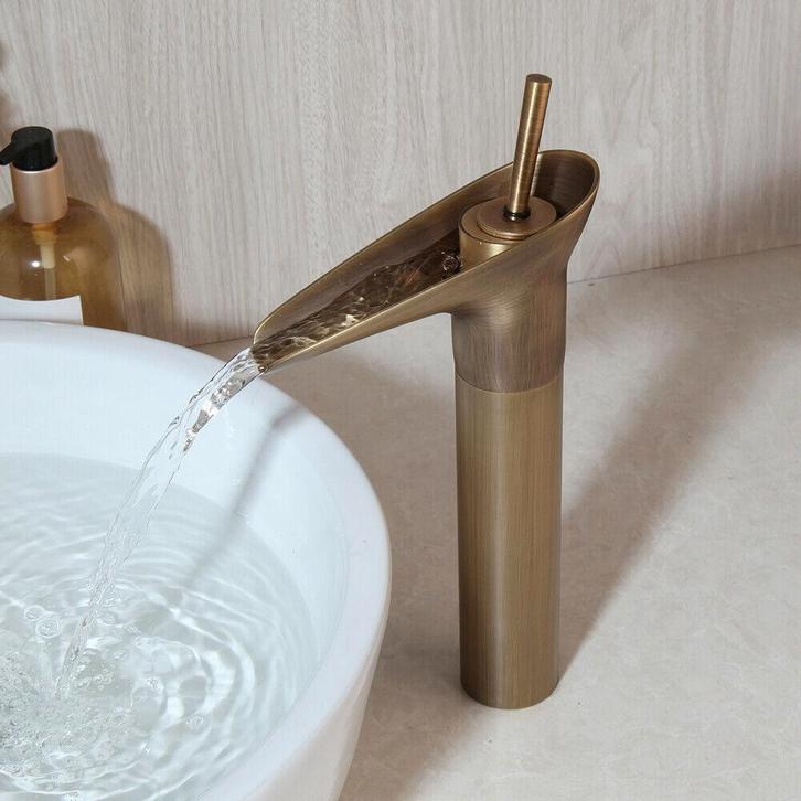 Luxe kraan Ovi deluxe brons wastafelkraan, Doe-het-zelf en Verbouw, Sanitair, Nieuw, Verzenden