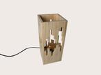 Kraterlamp - Gerecycled hout (Lampen, Stijl & Serie), Huis en Inrichting, Ophalen of Verzenden, Nieuw